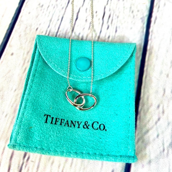 Tiffany & Co. Jewelry - Tiffany & Co silver double loop love “peretti” necklace